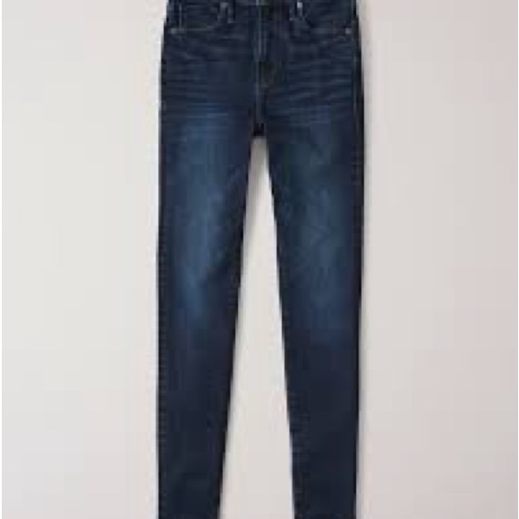Abercrombie & Fitch Denim - Abercrombie & Fitch Simone High Rise Super Skinny Jeans